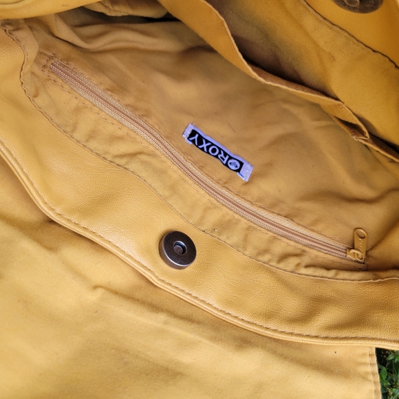 Roxy - yellow leather purse - Picture 4 of 6